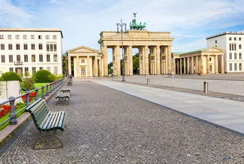 Fotobehang Brandenburg Gate (Brandenburger Tor), Berlin © pixelklex
