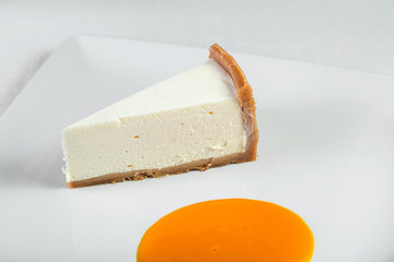 Slice of New York Cheesecake