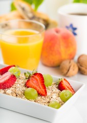 Breakfast.