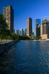 Chicago, lake shore drive, lake michigan, North Avenue Beach,
