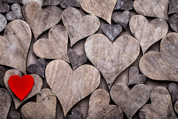 Obraz premium Valentine day greeting card.
