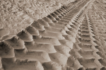 Sandspuren