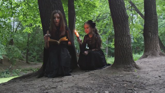 Two Witches in the Forest Read Spells