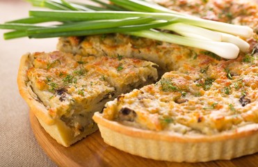 Quiche.