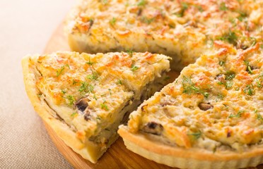 Quiche.