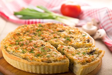 Quiche.