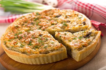 Quiche.
