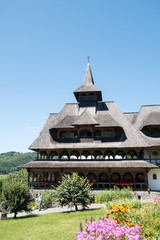 July 9th, 2017 - Barsana wooden monastery, Maramures, Romania. Barsana monastery is one of the main point of interest in Maramures area.