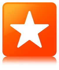 Star icon orange square button