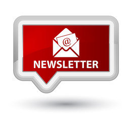 Newsletter prime red banner button