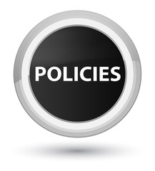 Policies prime black round button