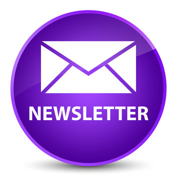 Newsletter elegant purple round button