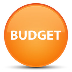 Budget special orange round button