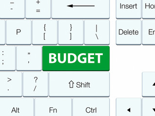 Budget green keyboard button
