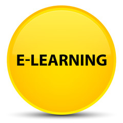 E-learning special yellow round button