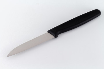 Kitchen Peeling Knife isolated on white background