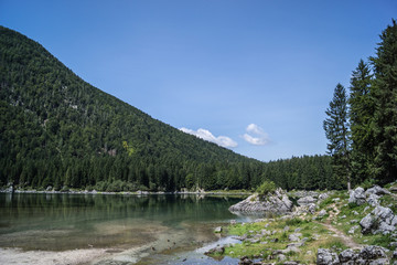 Klarer Bergsee