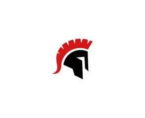 Spartan helmet logo