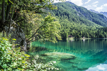 Klarer Bergsee