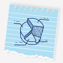 infographic chart doodle drawing