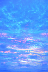 Fototapeta na wymiar The sky with clouds beatiful Sunset background