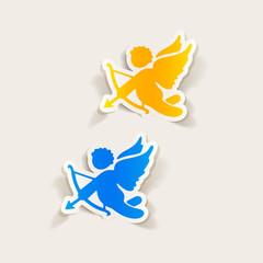 realistic design element: angel