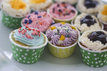 cupcakes topview