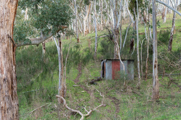 Fototapeta premium Old pump station at Morialta Conservation Park