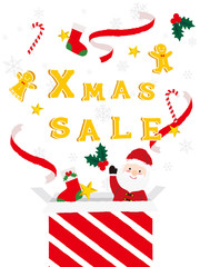 クリスマスセール　ポスター