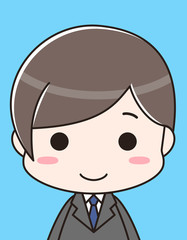 証明写真　男性	