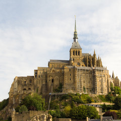 Fototapeta na wymiar the Mont Saint Michel