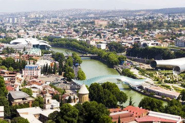 The center of the old city from a bird's-eye view.