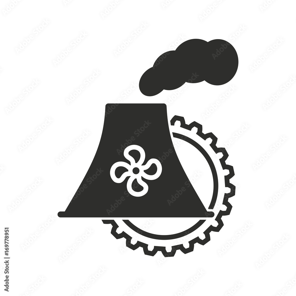 Canvas Prints factory vector icon.