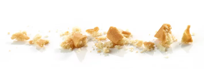 Foto op Plexiglas Cookie crumbs macro © Mara Zemgaliete