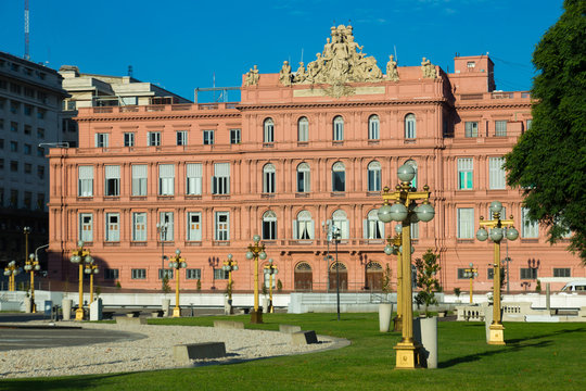 Casa Rosada In Buenos Aires