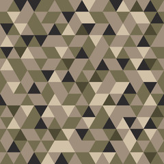 Seamless Pattern of geometric shapes