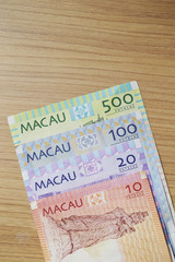 Macau pataca banknote 