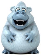 Fototapeta premium Fun yeti