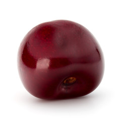 Sweet cherry berry isolated on white background cutout