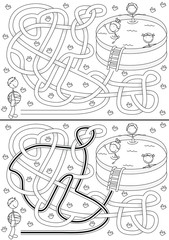Summer maze