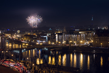 Prag Feuerwerk