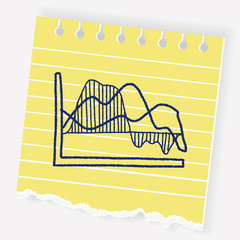 infographic chart doodle drawing