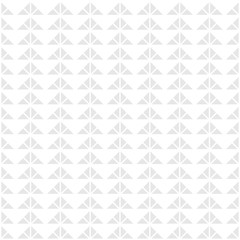 White seamless geometric pattern. Vector background