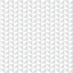 White seamless geometric pattern. Vector background