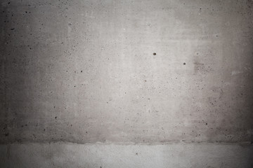 Dark gray concrete wall with vignette effect