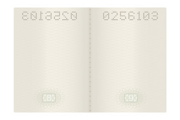 Passport pages - 169791338