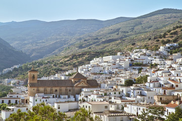 Village of Ohanes in Almeria. Andalusia. - obrazy, fototapety, plakaty