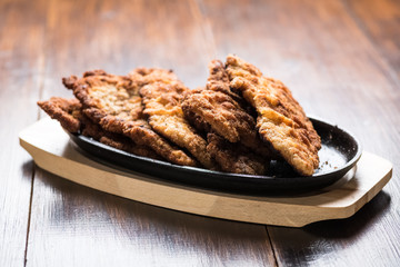 chops in golden breadcrumbs