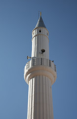 The minaret in Kruja, Albania