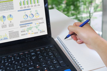 Write on notes with PC